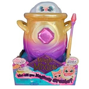 NEW Magic Mixies Pink Gem Gold Purple Cauldron